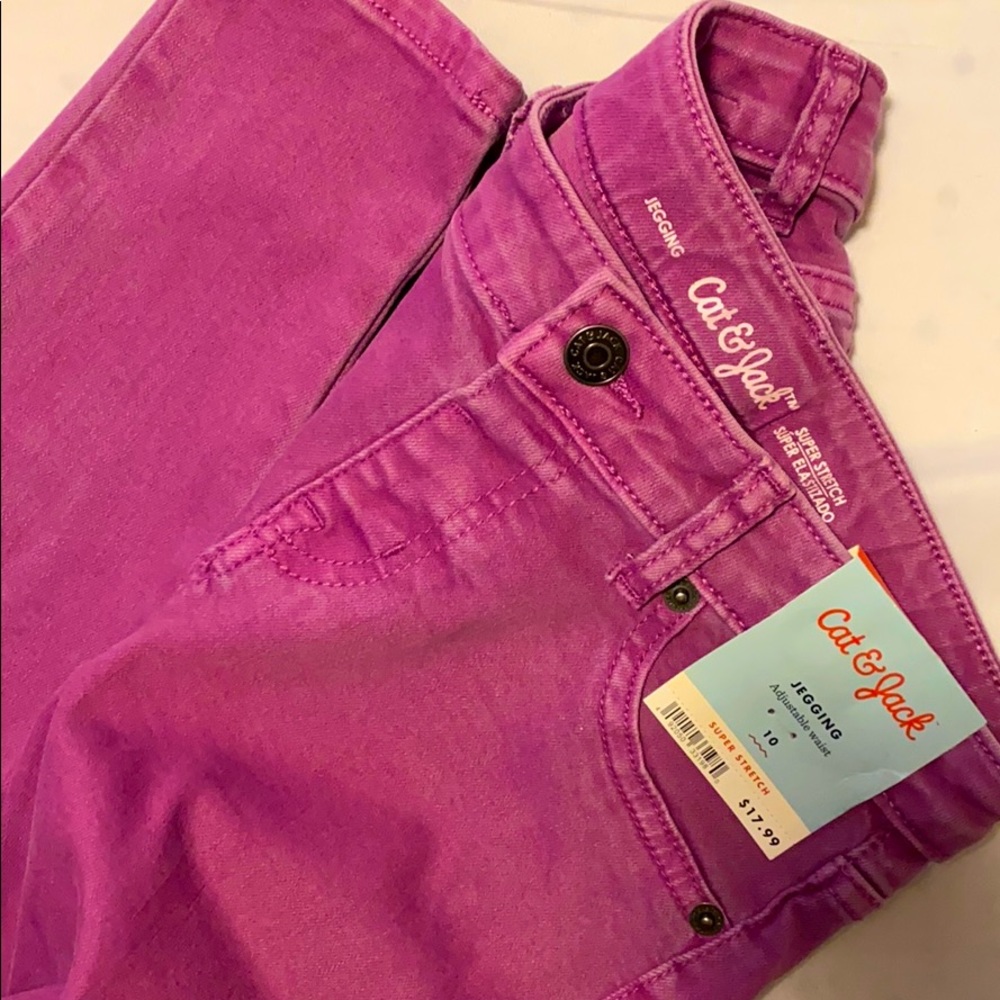 Cat & Jack Purple Jegging